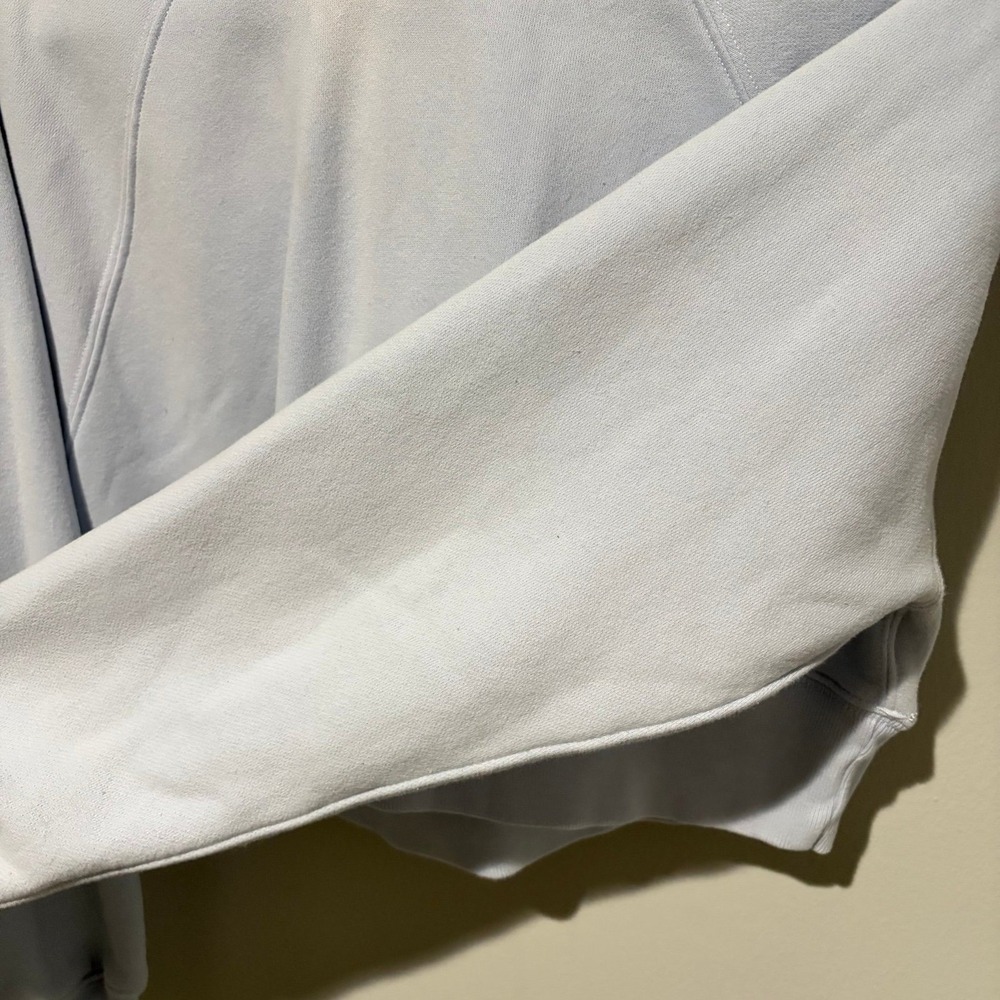 Abercrombie Cropped light blue hoodie - Picture 5 of 7
